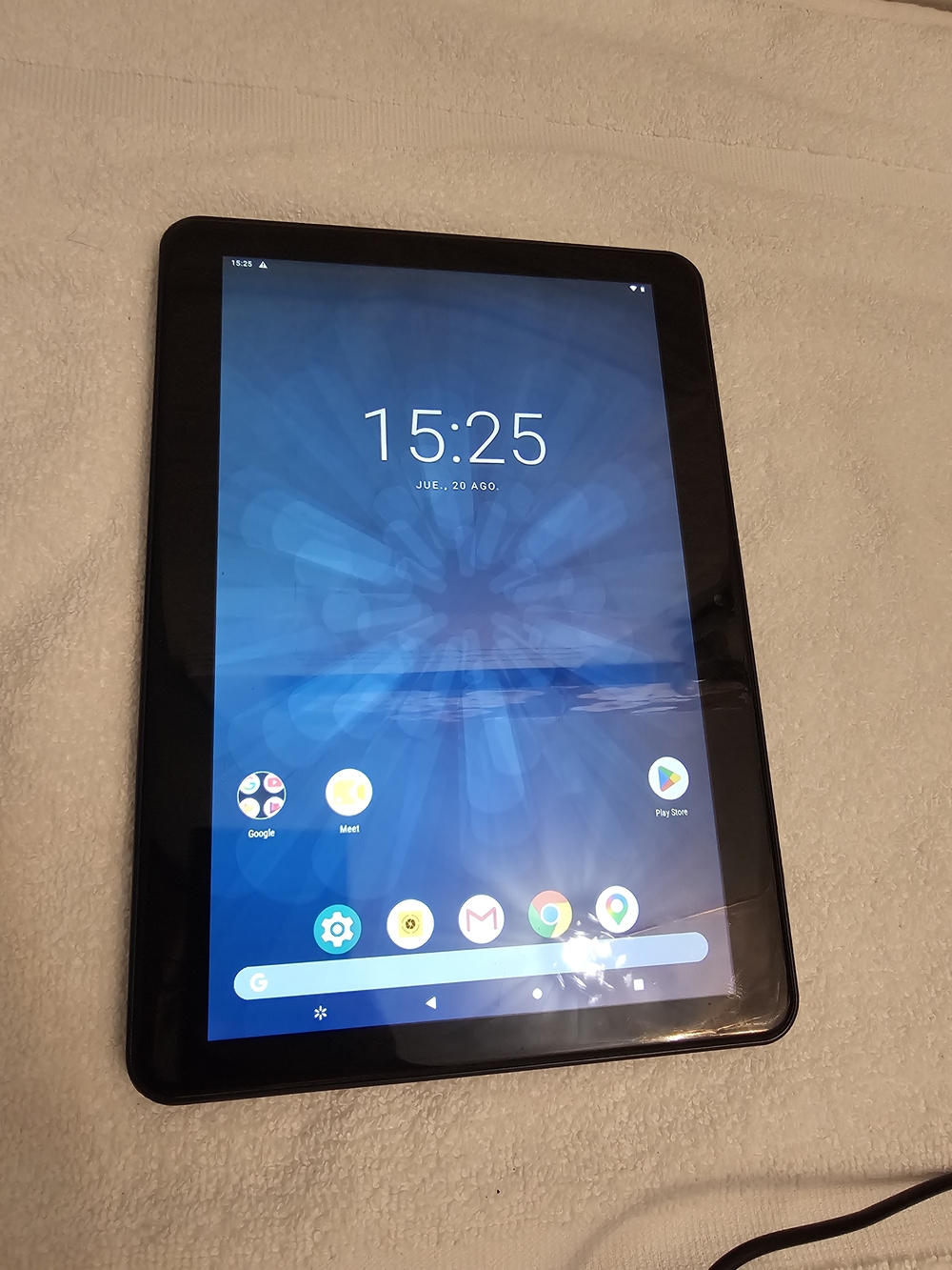 Black Android Tablet with HD Display and Google Apps